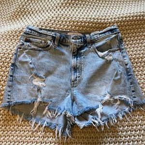 Curve love hi rise mom short